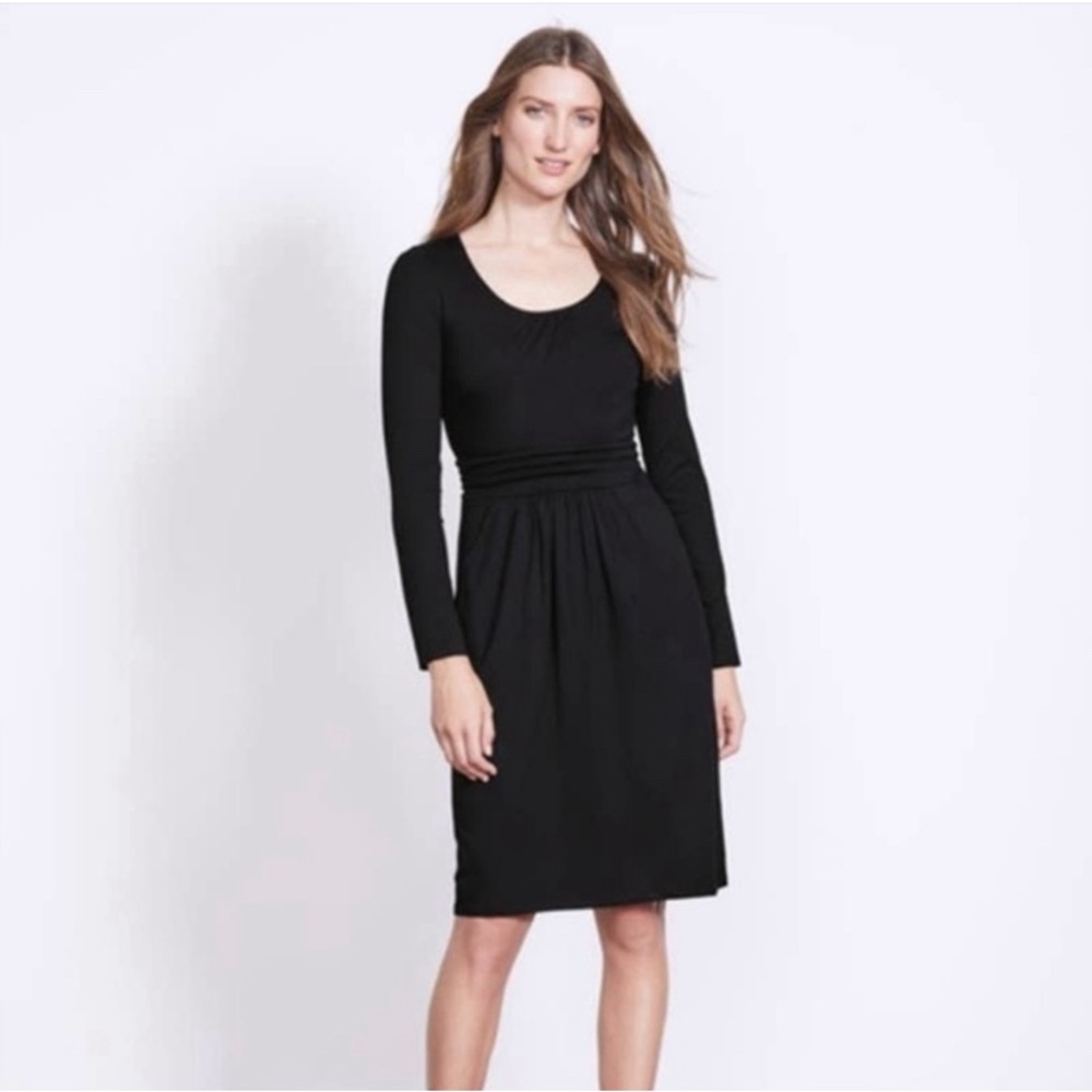 Boden Alannah Knit Dress long sleeve size 8 tall minimalist